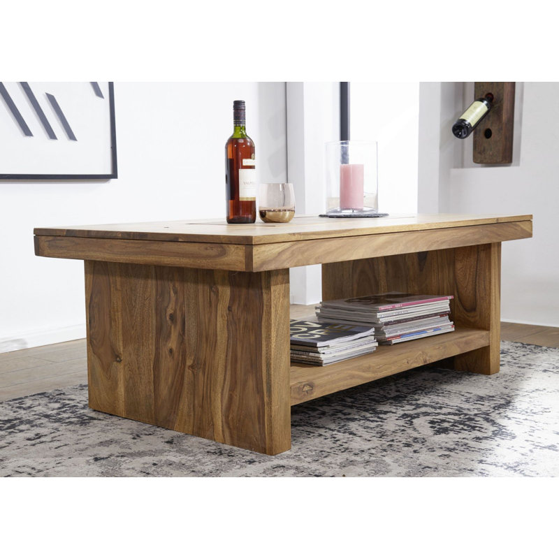 Turin Floor Shelf Coffee Table with Storage