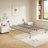 DIY Cabinet Folding Bed Queen Size Vertical Murphy Wall Bed Hardware Kit,Grey Bed Frame