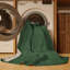 Tapis vert uni lavable à la machine-1064615458