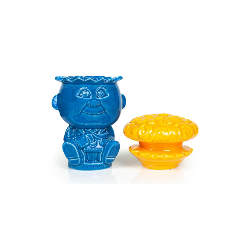 Tasse Geeki Tiki Adam, bleu