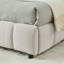 Lit tapissier confortable en chenille avec tiroir de rangement, structure solide et tête de lit élégante pour les chambres modernes-993469700