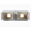 Base de meuble-lavabo double 84 po Disar-111779153