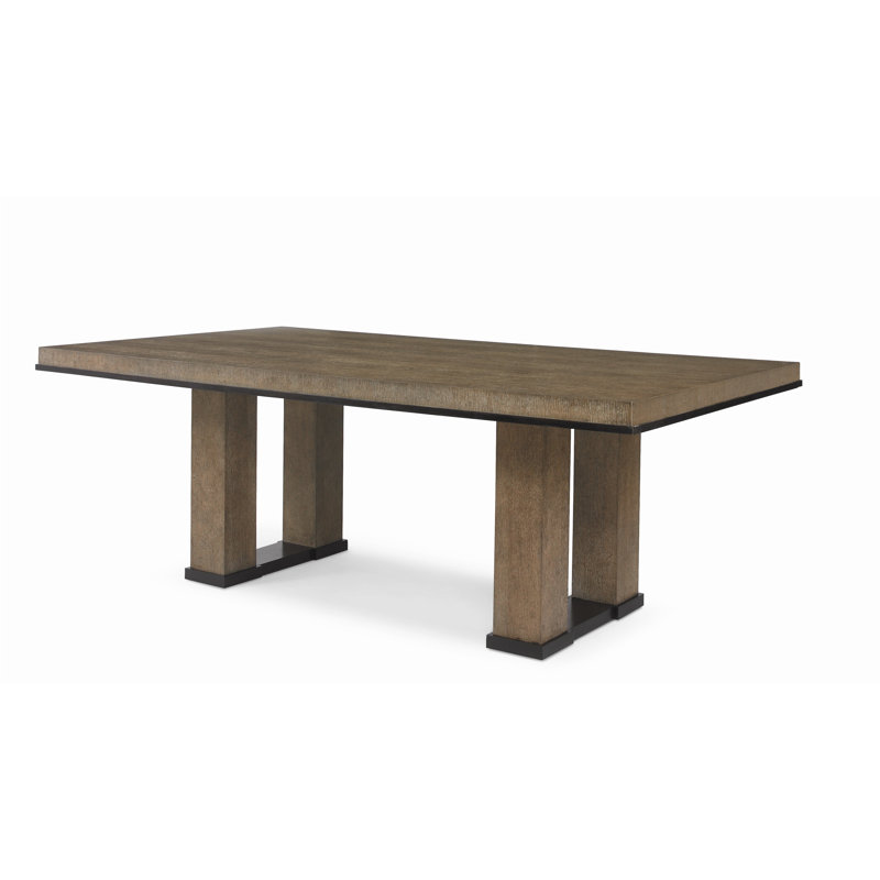 Mesa Solid Wood Dining Table, 48" W x 119" L