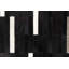 Tapis noir Isidore