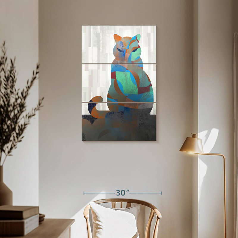 Brampt Cats Meow, H 57 po x l 36 po