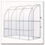 Serre d'extérieur à abri de jardin de 7 pi x 4 pi x 7 pi Outsunny