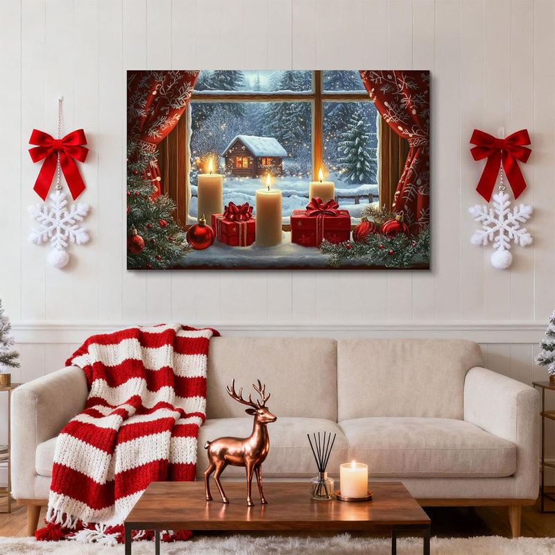1 Piece Wrapped Canvas Wall Art, 60cm H x 90cm W