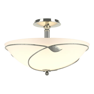 Leaf Semi Flush Mount