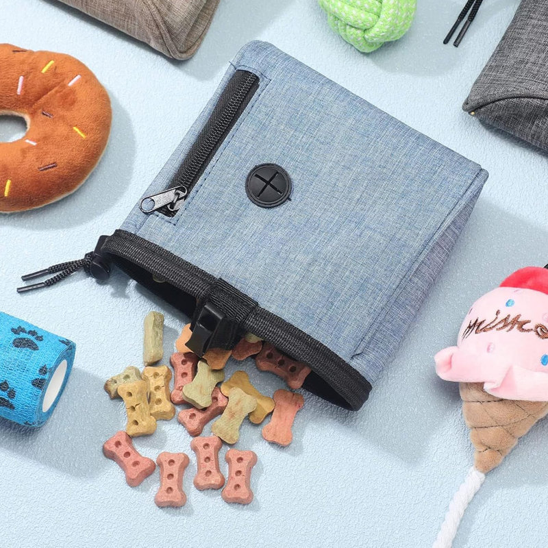 Pochette pour chien, Bleu