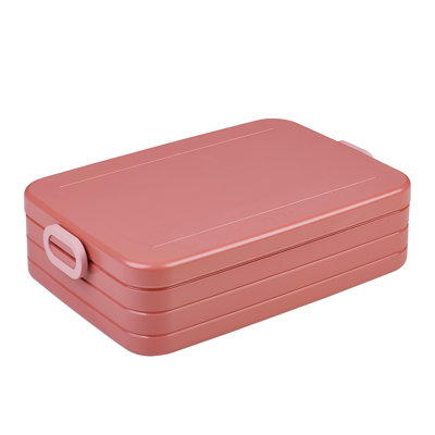 Take a Break Plastic Lunchbox Large - Vivid Mauve
