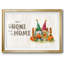 Gnome Place Like Home, reproduction d'art encadrée-929044430-929044431