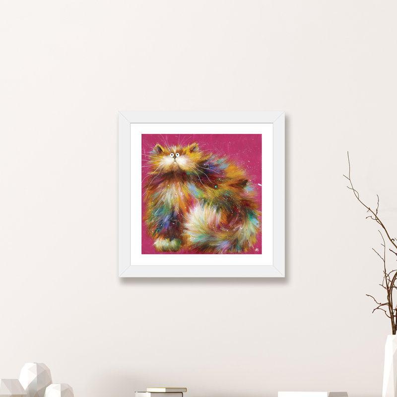 « knickerbocker » par kim haskins-impression sur image, H 16 po x l 16 po x P 1 po, Papier avec cadre blanc