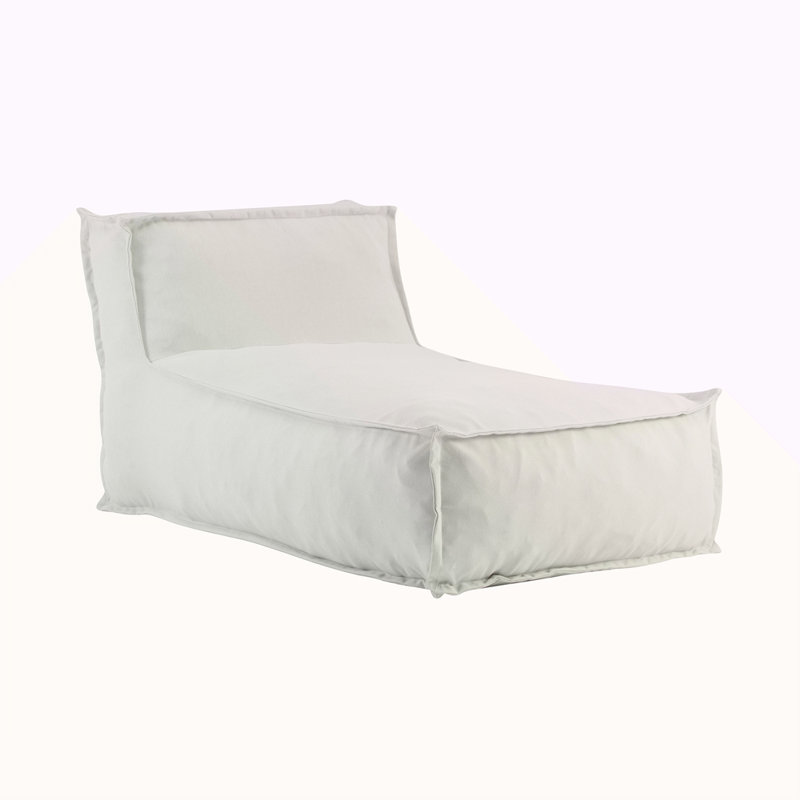 Outdoor Bean Bag Lounge Chair, Grey