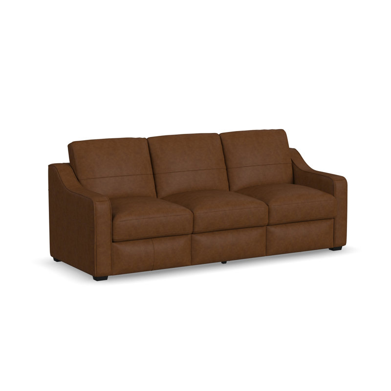 Canapé en cuir Ashford, Brown