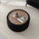 Bryonie Round Cocktail Ottoman with Storage