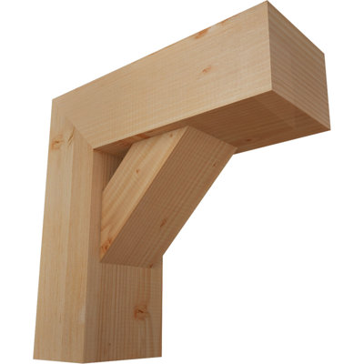 Traditional Block Bracket w/ Offset Brace