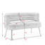 Demetrius  50'' Upholstered Loveseat-396751751