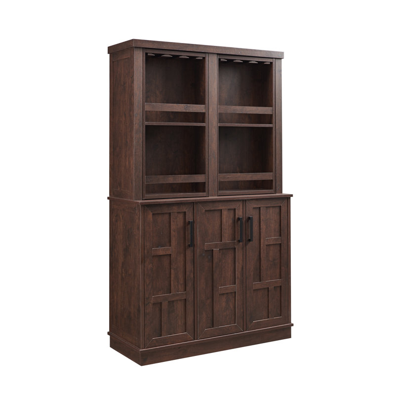 37.8'' Bar Cabinet, Mahogany