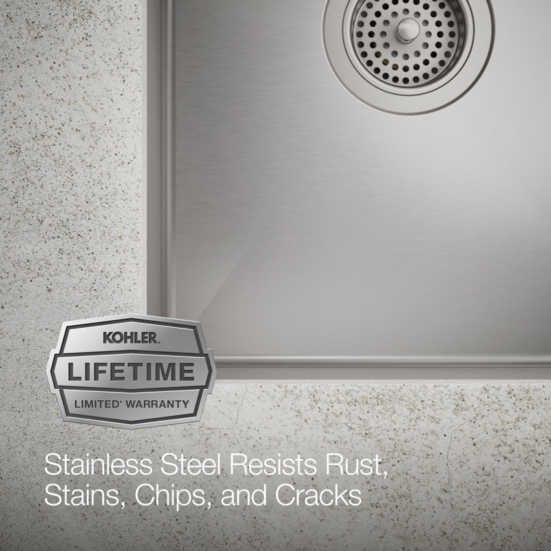 Strive 29-1/2 In. Undermount Double-Bowl Kitchen Sink
