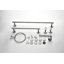 Ensemble de porte-serviettes de salle de bain en acier inoxydable 6 pièces-114892657
