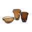 Grand vase en verre Smokey Umber-39750329