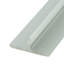 Moulure en T en aluminium anodisé transparent (satiné) de 1-1 / 4 po Outwater, longueur 36 po (paquet de 4)