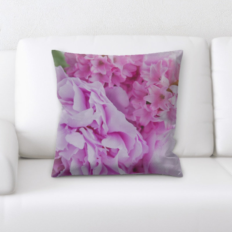 Microsuede Throw Pillow