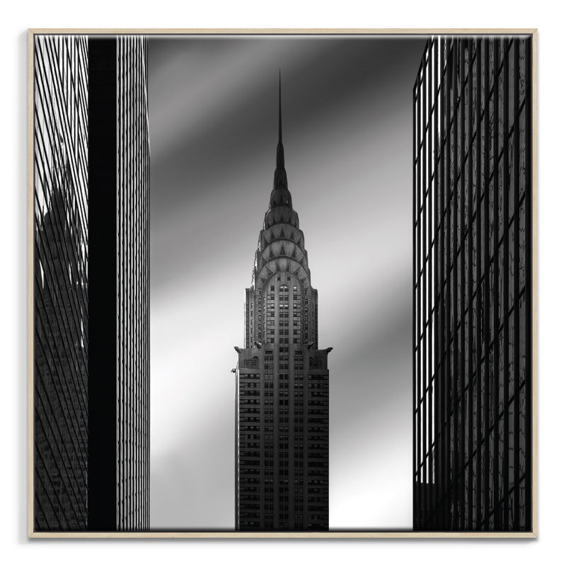 Print on Canvas, 41cm H x 41cm W x 4cm D, Timber Floater Framed