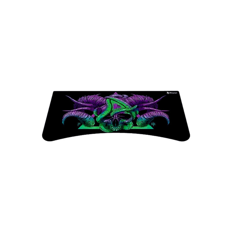 Arena Full-surface, Interchangeable, Water-resistant, And Washable Mouse Pad With Stitched Edges - D054, Black
