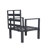 Chelsea 7-Piece Outdoor Sectional Set – Modular Patio Conversation Group with Cushions, Aluminum Frame & Tempered-Glass Coffee Table-777465204