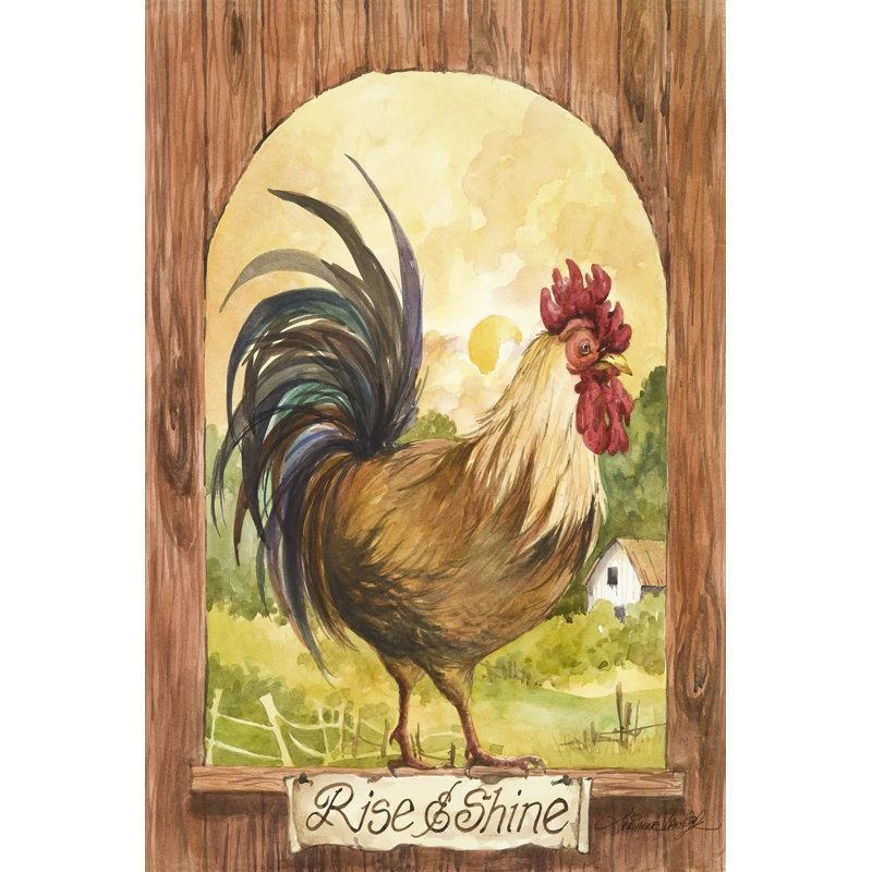 Rise N Shine by Jerianne Van Dijk - Wrapped Canvas Art Prints, 46cm H x 30cm W x 3.8cm D