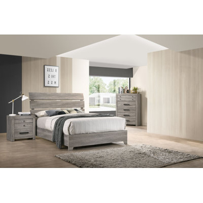 Euree 3-4_Damian Platform Bedroom Set