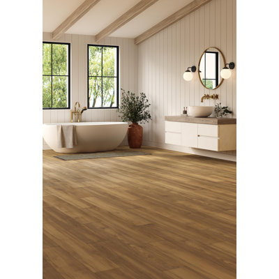 ADURA®PRO Planche de vinyle de luxe en acacia 7 po x 48 po x 4,5 mm en argile
