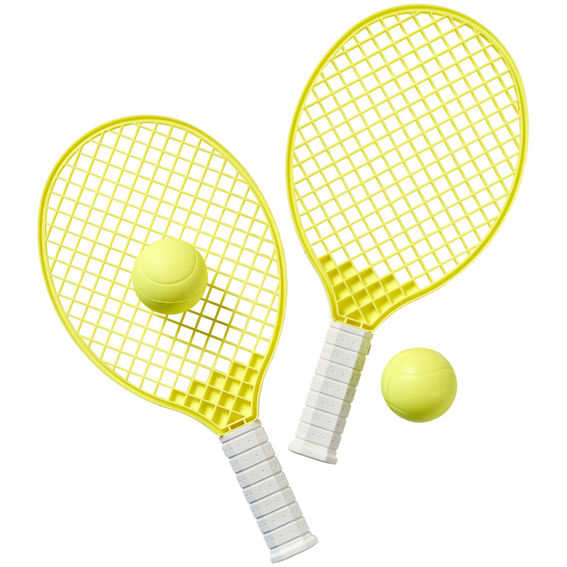 Raquettes de plage: La Mer Limon, Jaune