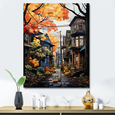 «Cityscape Alleyway Patchwork I» - Impression