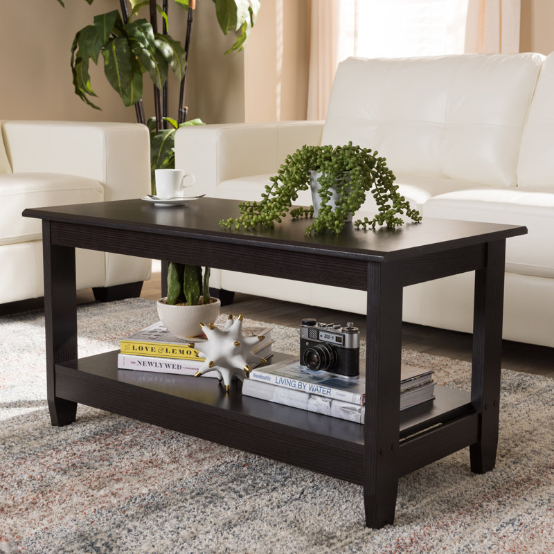 Four Leg Coffee Table with Storage