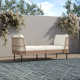 Gabriel 74.8'' Metal Outdoor Daybed