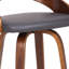 Chaise pivotante en similicuir-162345830-162345831