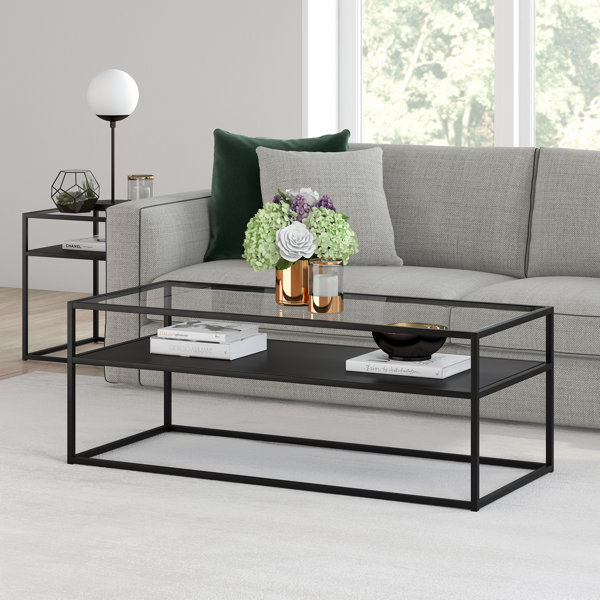 Trent Austin Fiesta Frame Coffee Table with Storage & Reviews | Wayfair ...