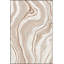 Tapis crème lavable à la machine à motif ondulé crème-703943701