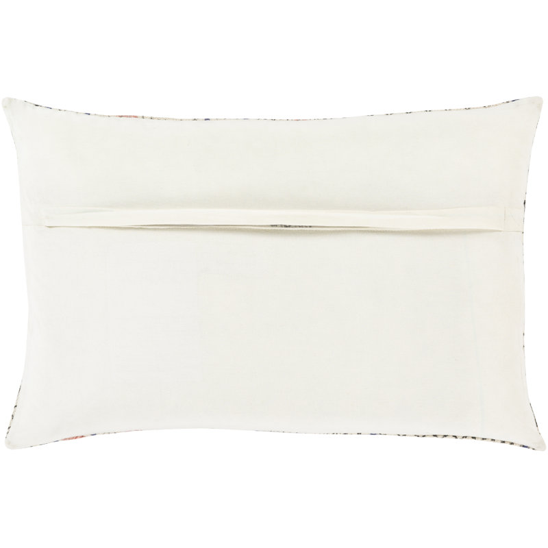 Zoya Embroidered Cotton Reversible Throw Pillow, Down