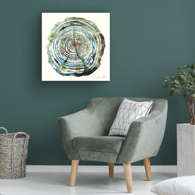 " Wrapped Canvas Wall Art - Dan Hobday 'Water Oak' Wall Art For Living Room, Bedroom, Or Office Décor - 14x14 " by Dan Hobday