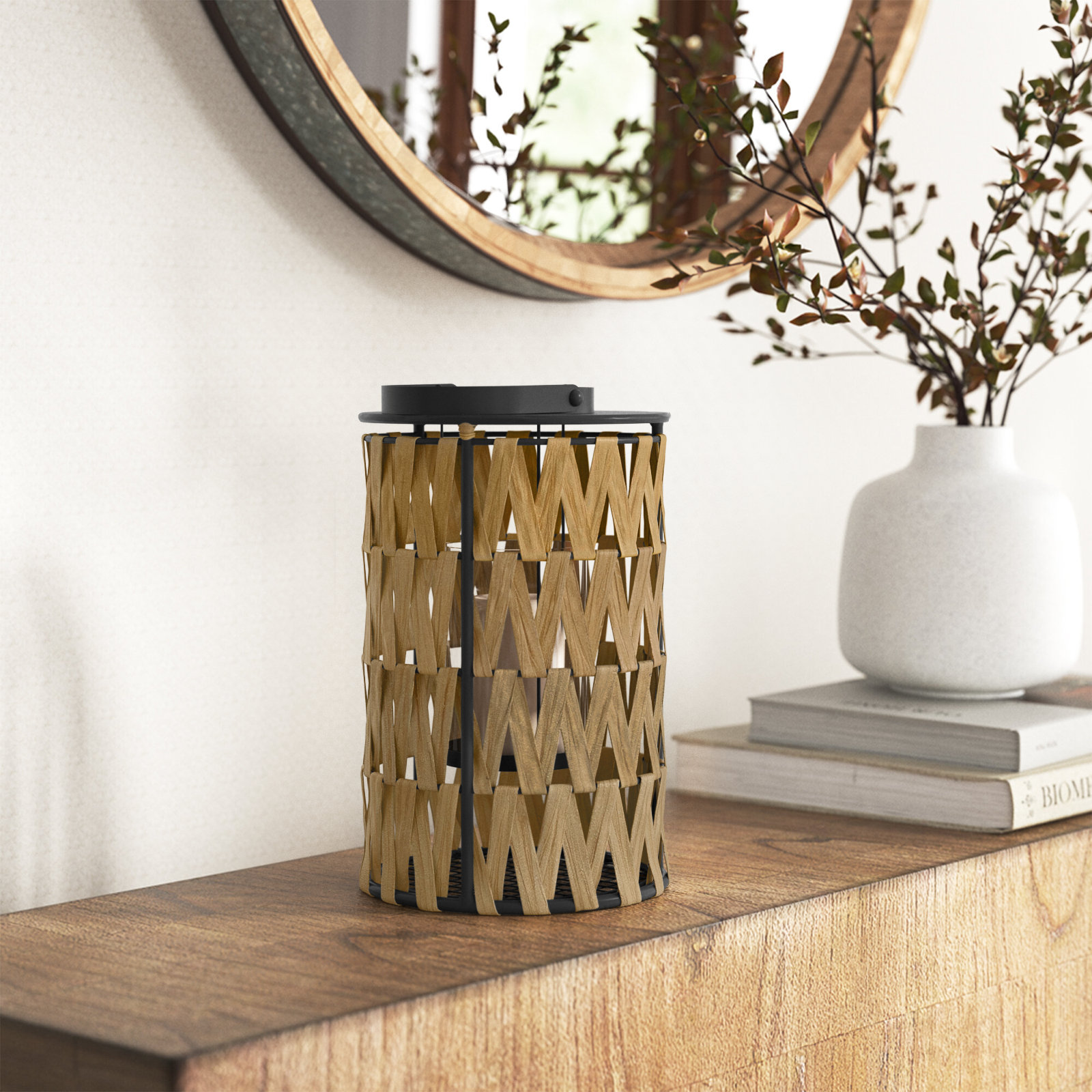 Metal Lantern Candle Holder