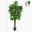 Faux Fiddle Leaf Fig Tree in Pot-927493057