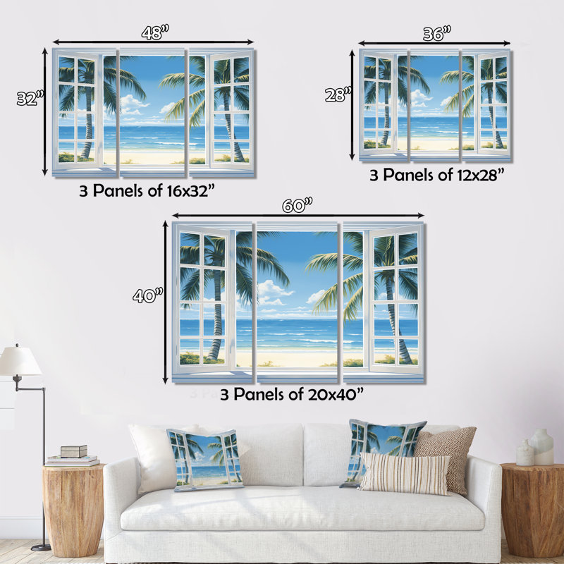 Putney - ensemble de reproduction d'art sur toile côtière, H 28 po x l 36 po x P 1 po