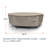 Tanner Outdoor Round Patio Table & Chairs Set Cover-410502296