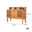Armoire d'appoint en bois massif durable et simple