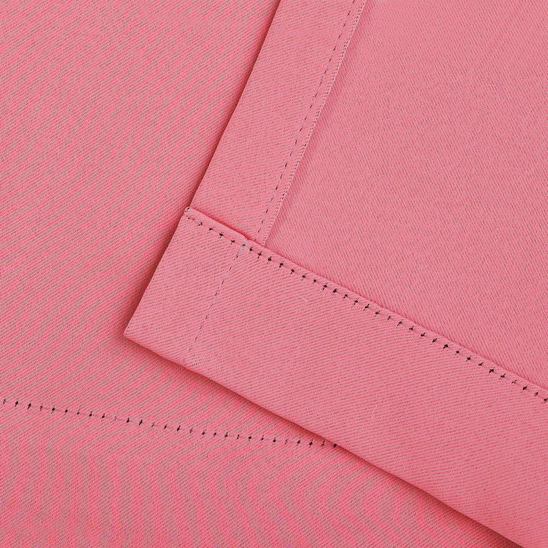 Paire de rideaux obscurcissant avec œillets Millendon, L 52 po x L 108 po, Rose