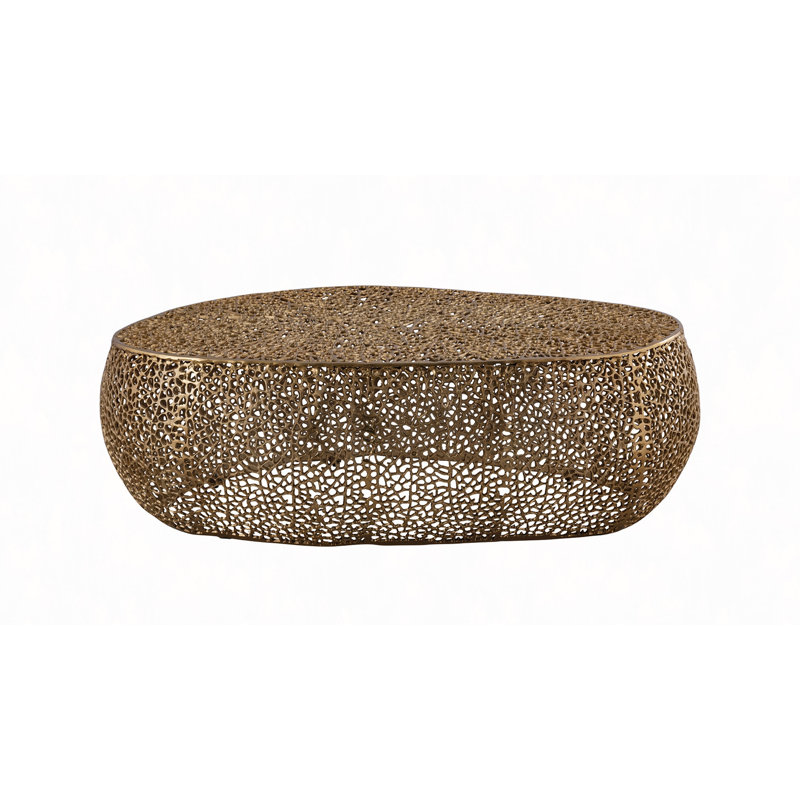 Table basse ovale