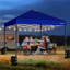 3m W x 3m D Metal Pop-Up Party Tent-112093782